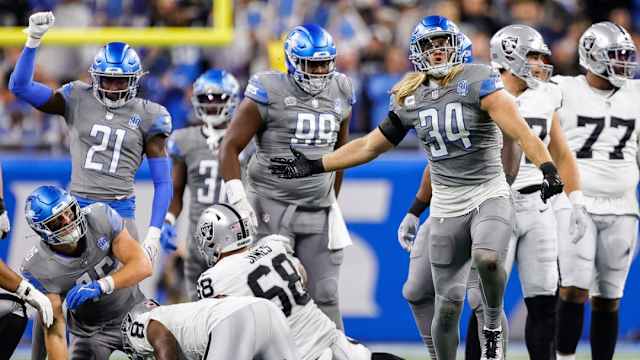 Detroit Lions linebacker Alex Anzalone